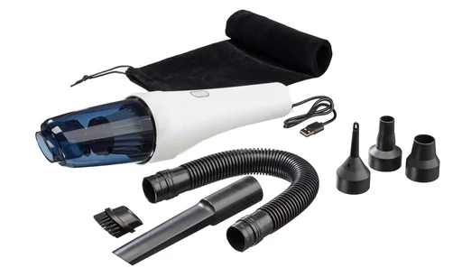 "Aspirateur à main cyclonique sans fil Home & Car 12 Volt, 9 pièces image"