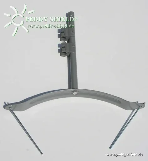 "Support combiné pour brise-vue pour terrasse et pelouse image"