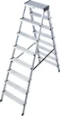 “DOPPLO” STEP DOUBLE LADDER 2x8 STEPS
