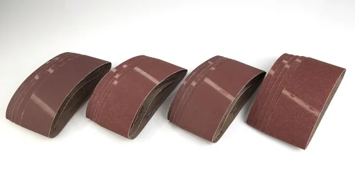 "Lot de bandes abrasives 75 x 457 mm, 20 pièces image"