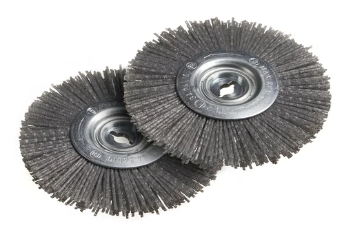 "Brosses à joints, nylon, lot de 2 pour 968744 2 en 1 Fugenturbo avec boîte de collecte image"