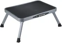 Tabouret pliable à une marche, gris