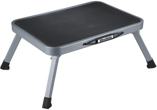 "Tabouret pliable à une marche, gris image"
