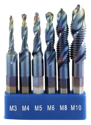 "Jeu de tarauds 6 pièces M3 - M10 image"