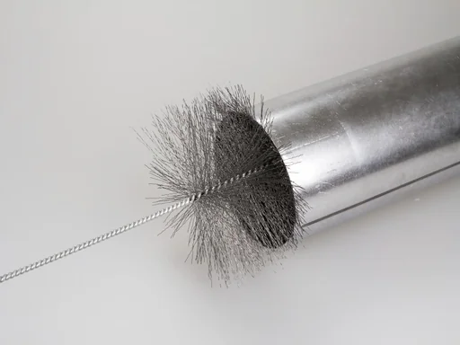 "Nettoyant pour tube de poêle - brosse (fil d'acier) image"