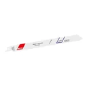 Lame de scie sabre bimétallique, fraisée et avoyée, GL 230/VL 210 mm, ZT 1,4 mm/18 TPI, lot de 5
