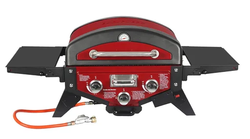 "Grill à gaz de table "Medison" rouge image"