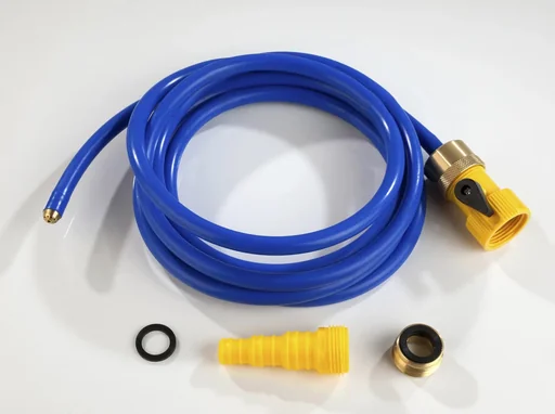 "Flexible de déboucheur « Rohrfrei-Power », avec buse, 2,5 m, bleu/jaune image"