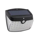 Solar wall light with motion sensor