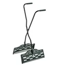 Leaf grabber, ergonomic, green