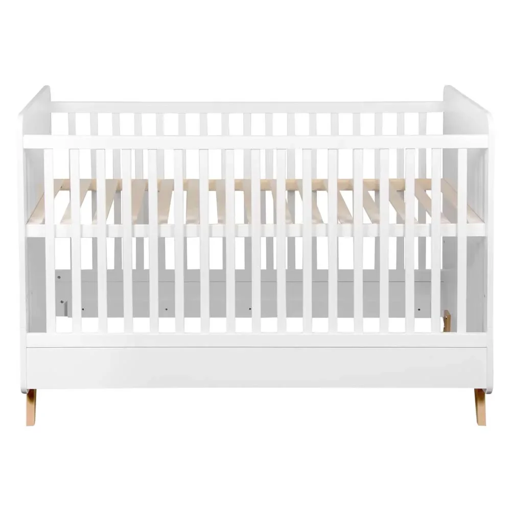 "Quax Loft Lit bebe transformable blanc 70 x 140 image"