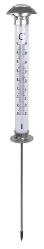 "Thermomètre de jardin LED XXL image"