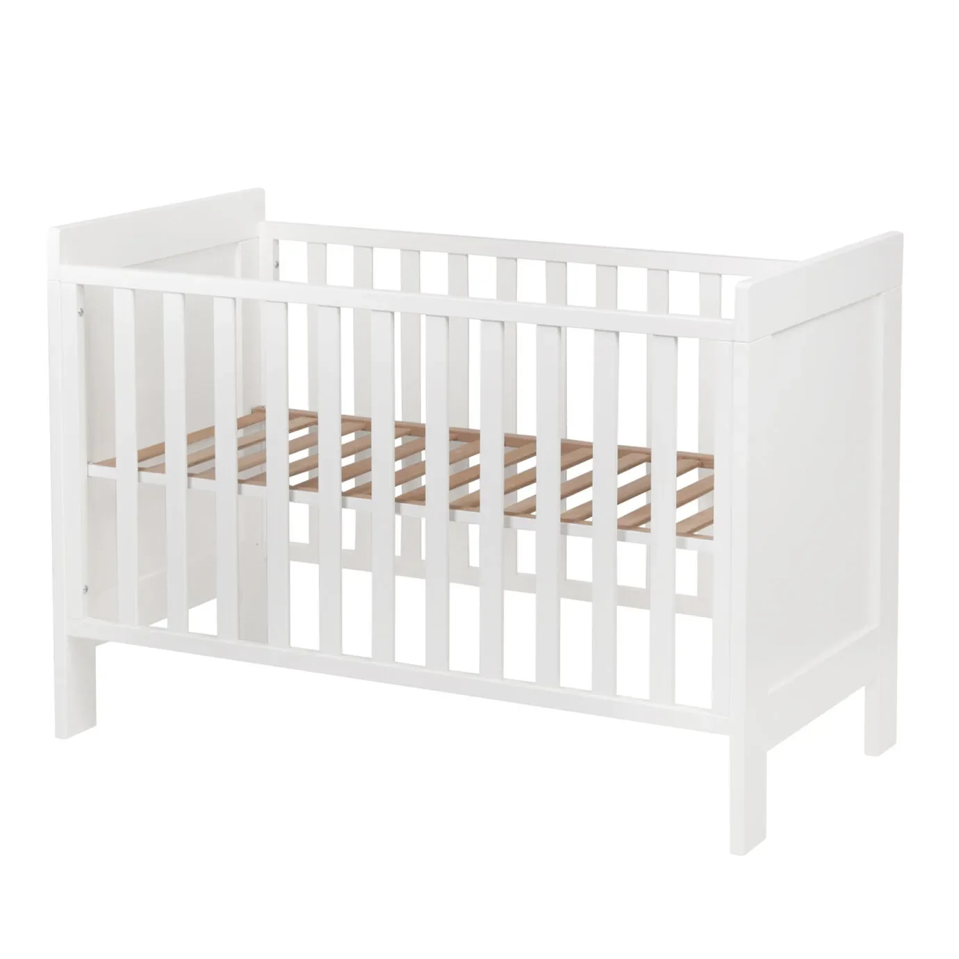 "Quax Lit bebe - Mila (Fermé) 120 x 60 cm, Couleur: blanc image"