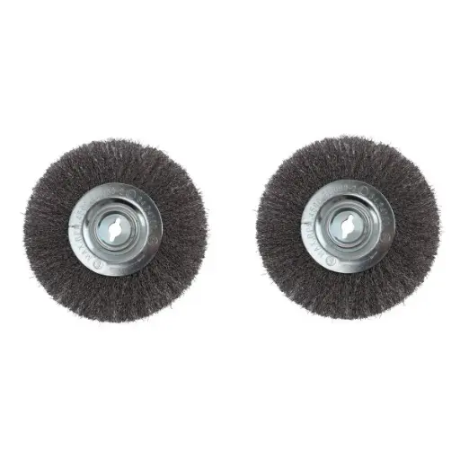 "Brosse à joints, métal, lot de 2 pour 968744 2 en 1 Turbo à joints avec boîte de récupération image"