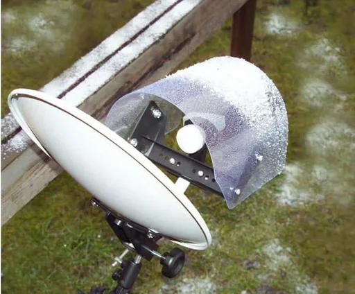 "Protection contre la pluie et les UV pour LNB d'installations satellite image"