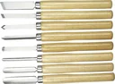 Jeu de ciseaux à tourner, 8 pièces