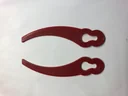 Lames de rechange pour coupe-bordures 967393 et 889631, courbes, plastique, 20 pièces