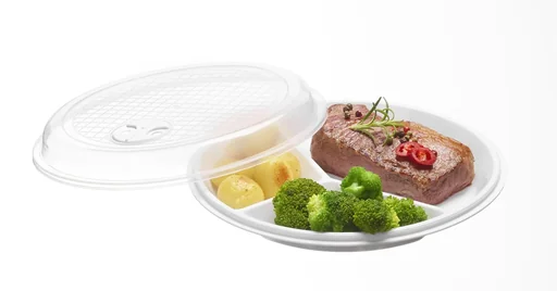 "Set d'assiettes pour micro-ondes, 6 pièces image"
