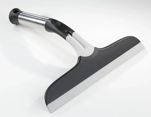 "Raclette de douche en acier inoxydable image"