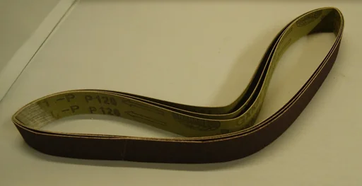 "3 sanding belts K 100/ 25 x 760 mm image"