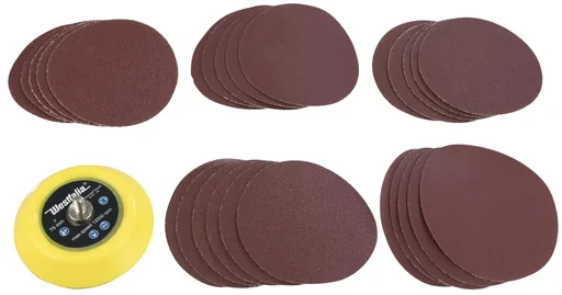"Sandpaper set, 26 pieces image"