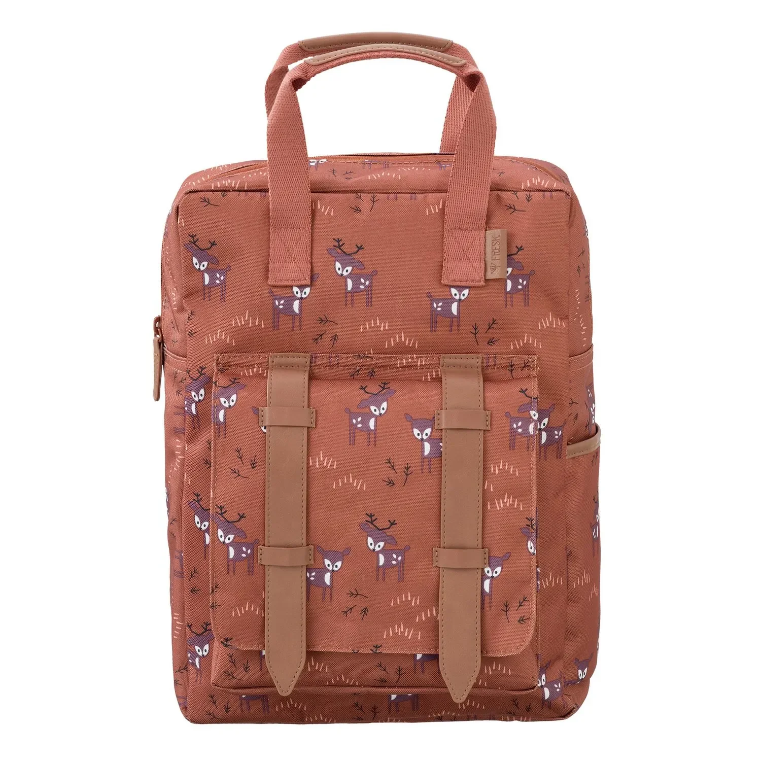 "Sac à dos Fresk, grand, 38x28x10 cm, couleur : cerf brun ambre image"