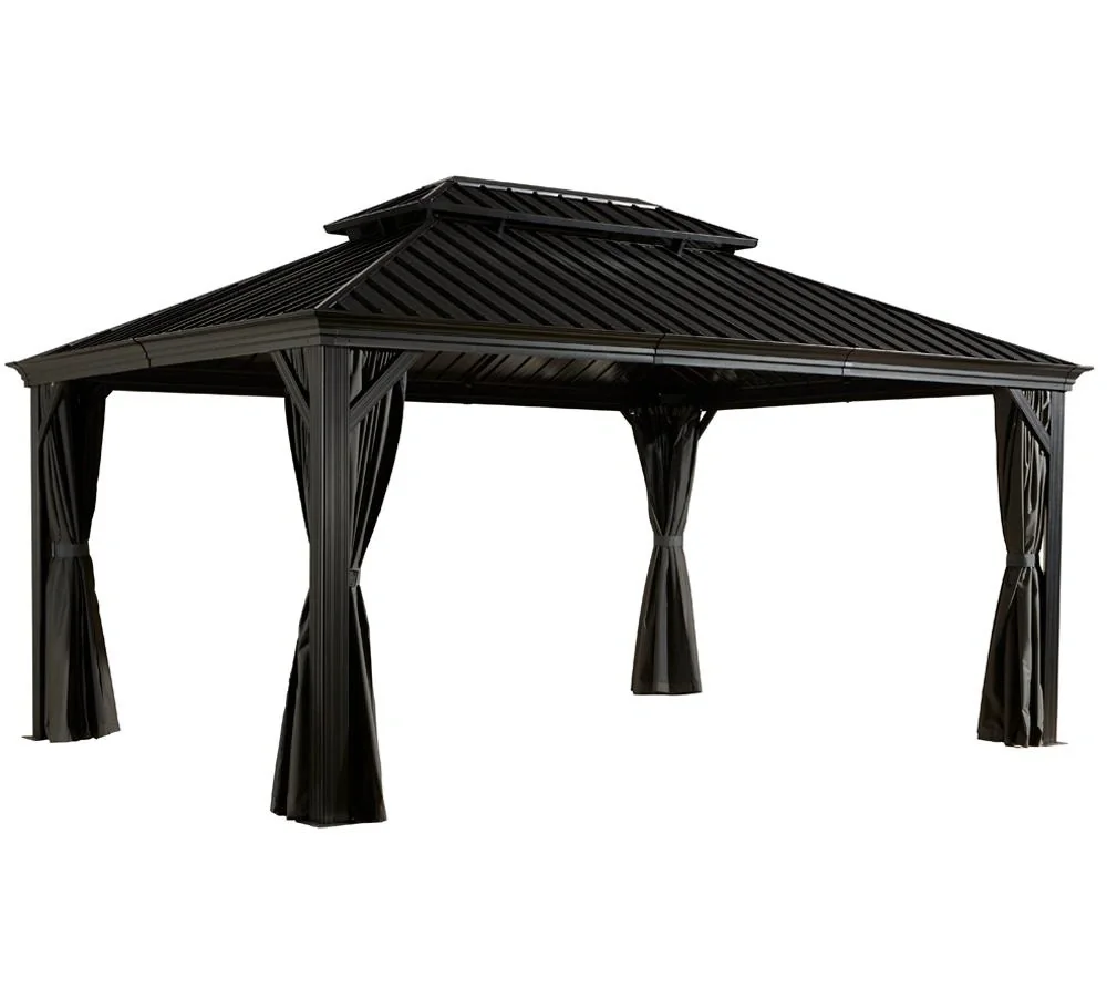 "Jeu de rideaux pour Messina & Mykonos 1216 Gris foncé – Rideaux latéraux en polyester image"
