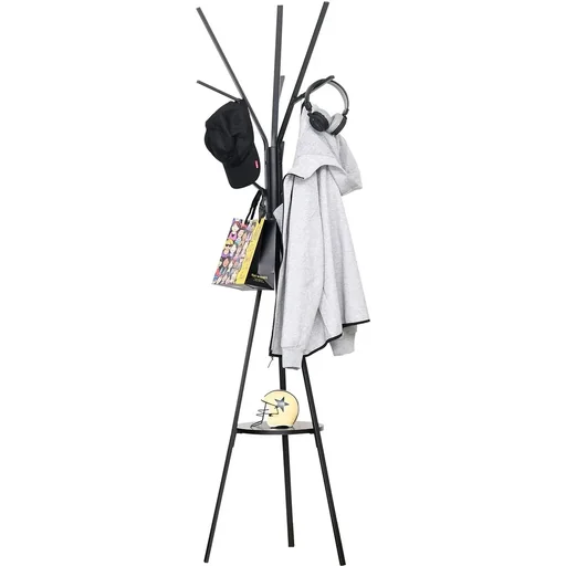"Coat rack with 8 hooks image"