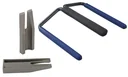 Universal lifting and transport handle with door insertion aid