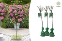 Flower set with 3 XXL roses in pink 120-140 cm
