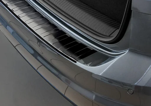 "Stainless steel loading sill protector for VW Sportsvan - graphite / black, built from 2014> image"