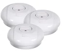10-year smoke alarm VdS approved in a set of 3