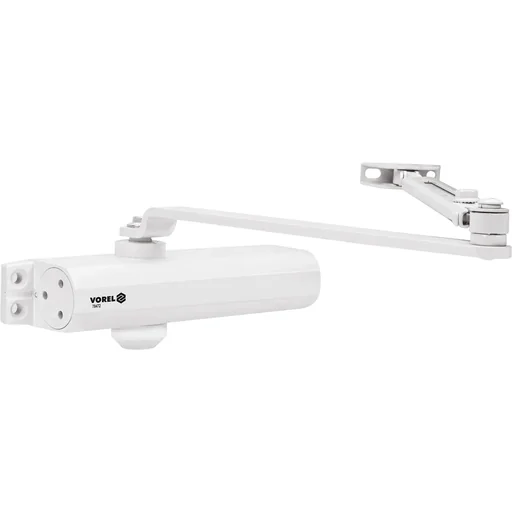 "Silent Door Closer - Interior door closer - up to 85 kg - White image"