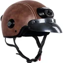 Airwheel C6 motorcycle helmet brown/black