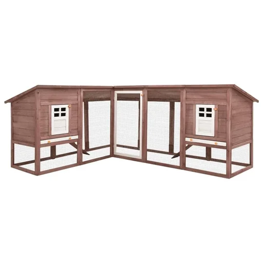 "Rabbit hutch with run image"