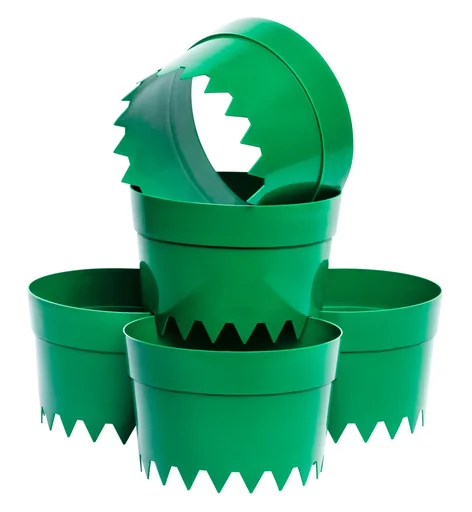 "Watering ring "Aquaring", 20 cm, green - set of 15 image"