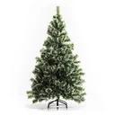 Artificial Christmas tree with metal stand green