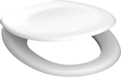 "Duroplast toilet seat "WHITE" image"