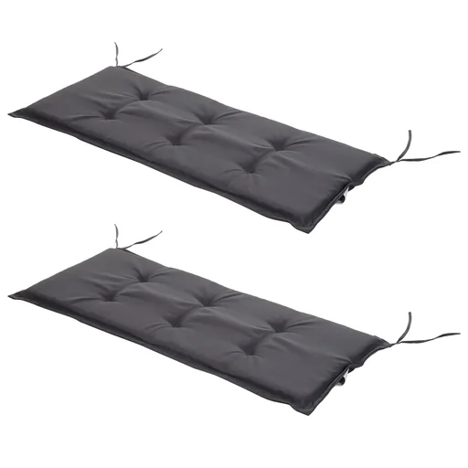 "Sofa cushion set 2-piece, polyester grey image"