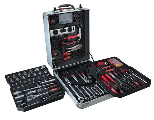 "Tool case on wheels 186 pieces image"