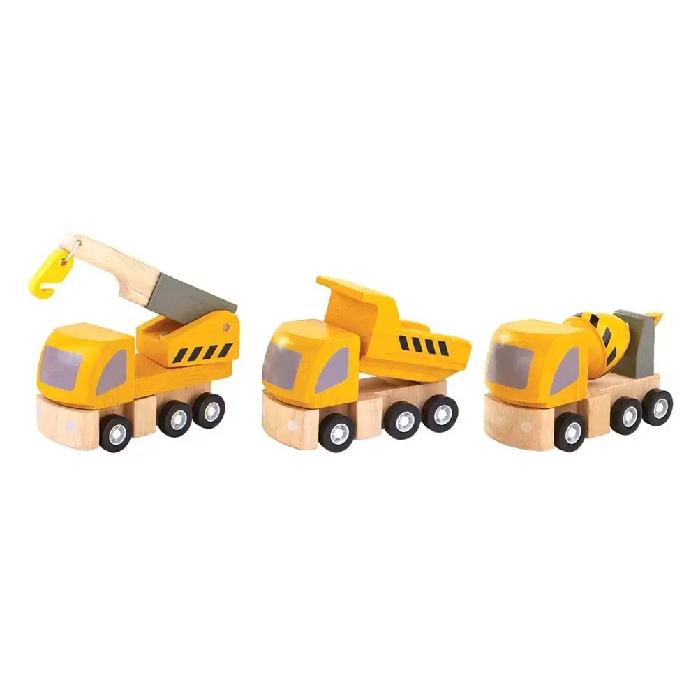 "Plan Toys Jouet Kit d'entretien de la route en bois image"