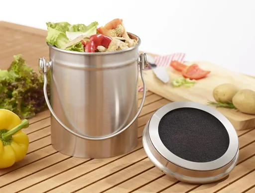 "Organic waste bin, 3 liters image"