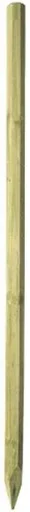 "Wooden fence posts 8 x 180 cm, 30 pieces - ideal for fence construction image"