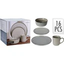 Excellent Dinnerware Set - 16 Pieces - Stoneware - Beige