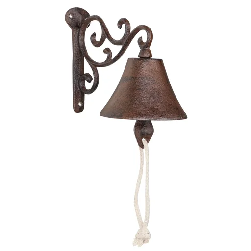 "Doorbell, cast iron, with wall bracket image"