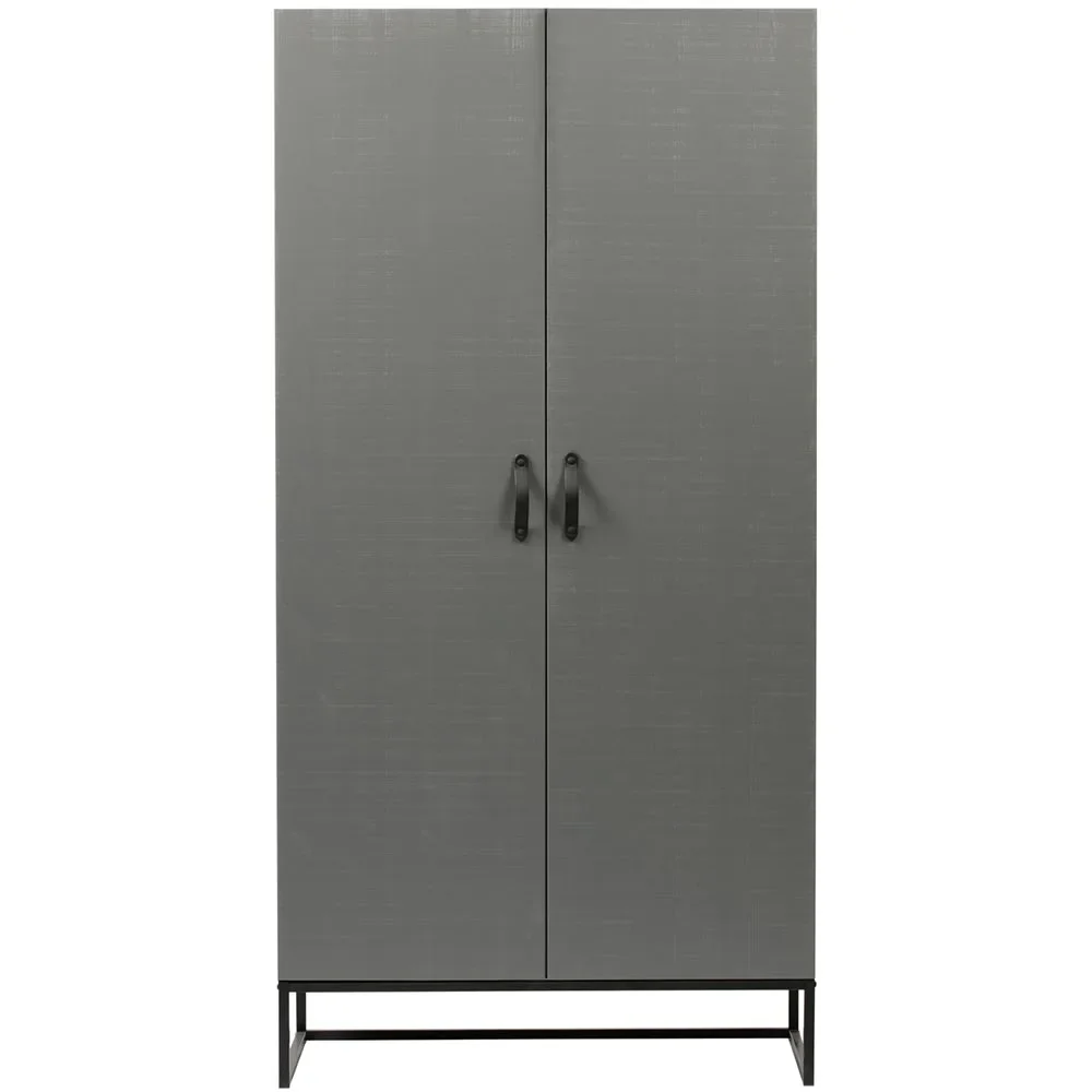 "Woood Armoire Morris gris argile image"