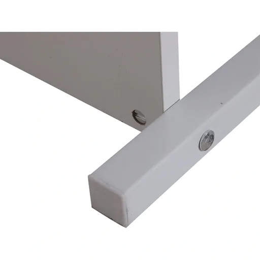"Freestanding shelf, filing cabinet, bookcase, storage shelf, white, 60 x 40 x 96.5 cm image"