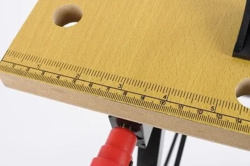 "Workbench - Vice - Portable - Max. weight 100 kg - Can be adjusted to height and width image"