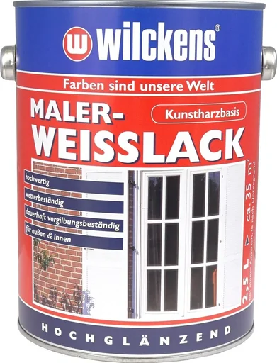 "Painter's white lacquer, 2500 ml image"