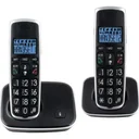 DECT telephone black/silver